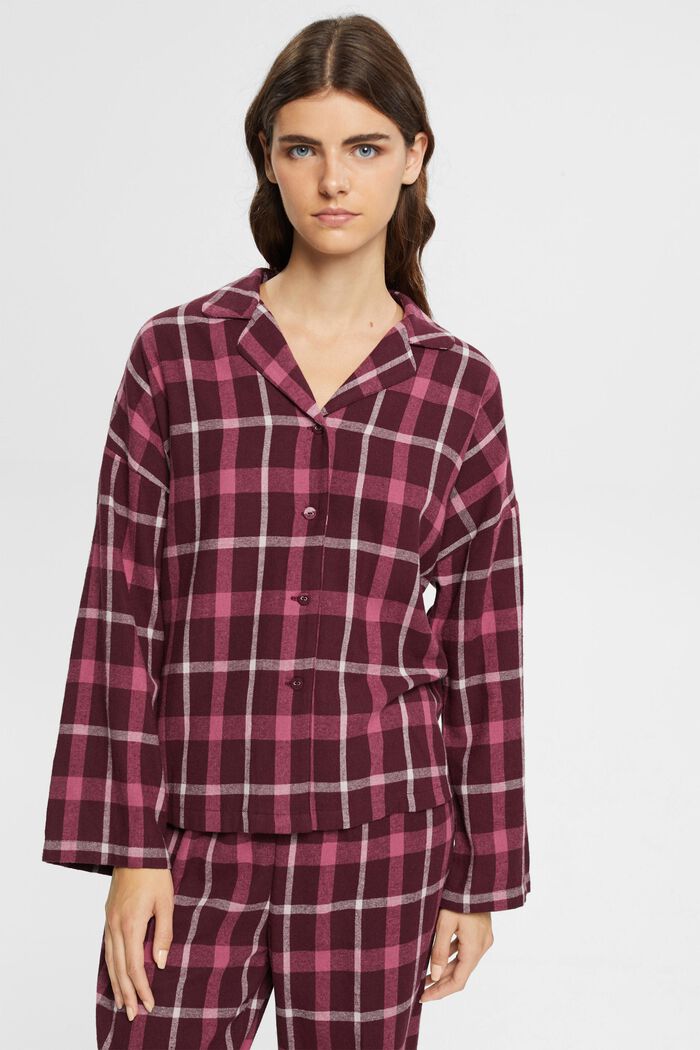 tennis Canada tårn ESPRIT-Ternet pyjamassæt i flonel i vores onlinebutik